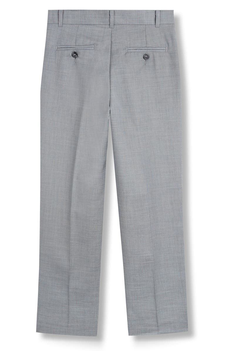 Calvin Klein Kids' Sharkskin Deco Dress Pants, Alternate, color, Light Grey