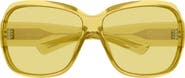 Gucci 70mm Oversize Square Sunglasses