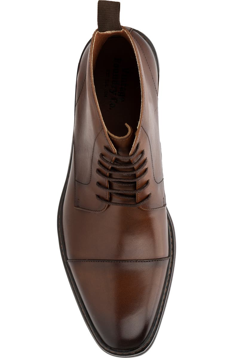 VINTAGE FOUNDRY Barnaby Cap Toe Boot, Alternate, color, Tan