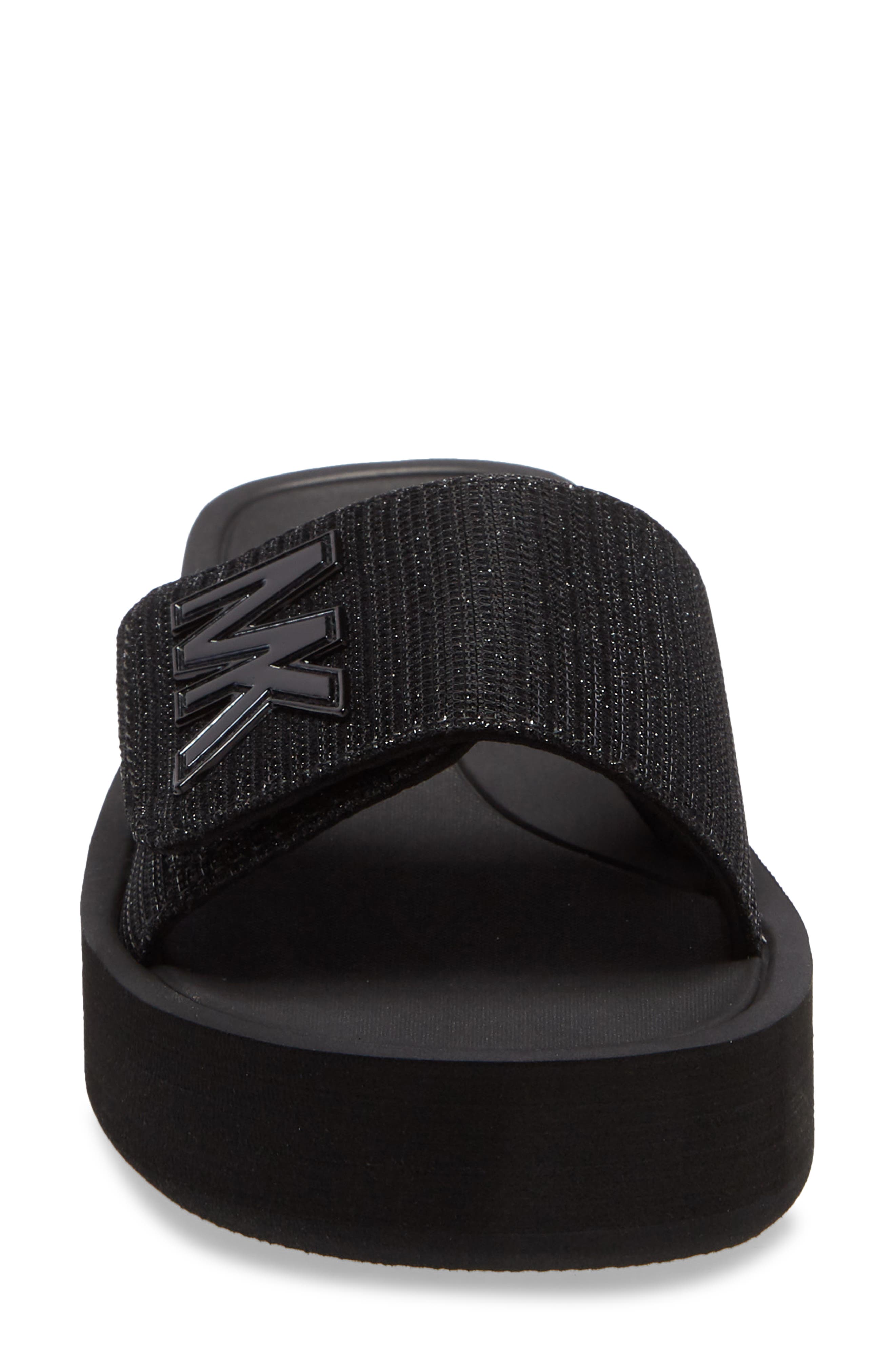 MICHAEL Michael Kors MK Platform Slide Sandal, Alternate, color, 