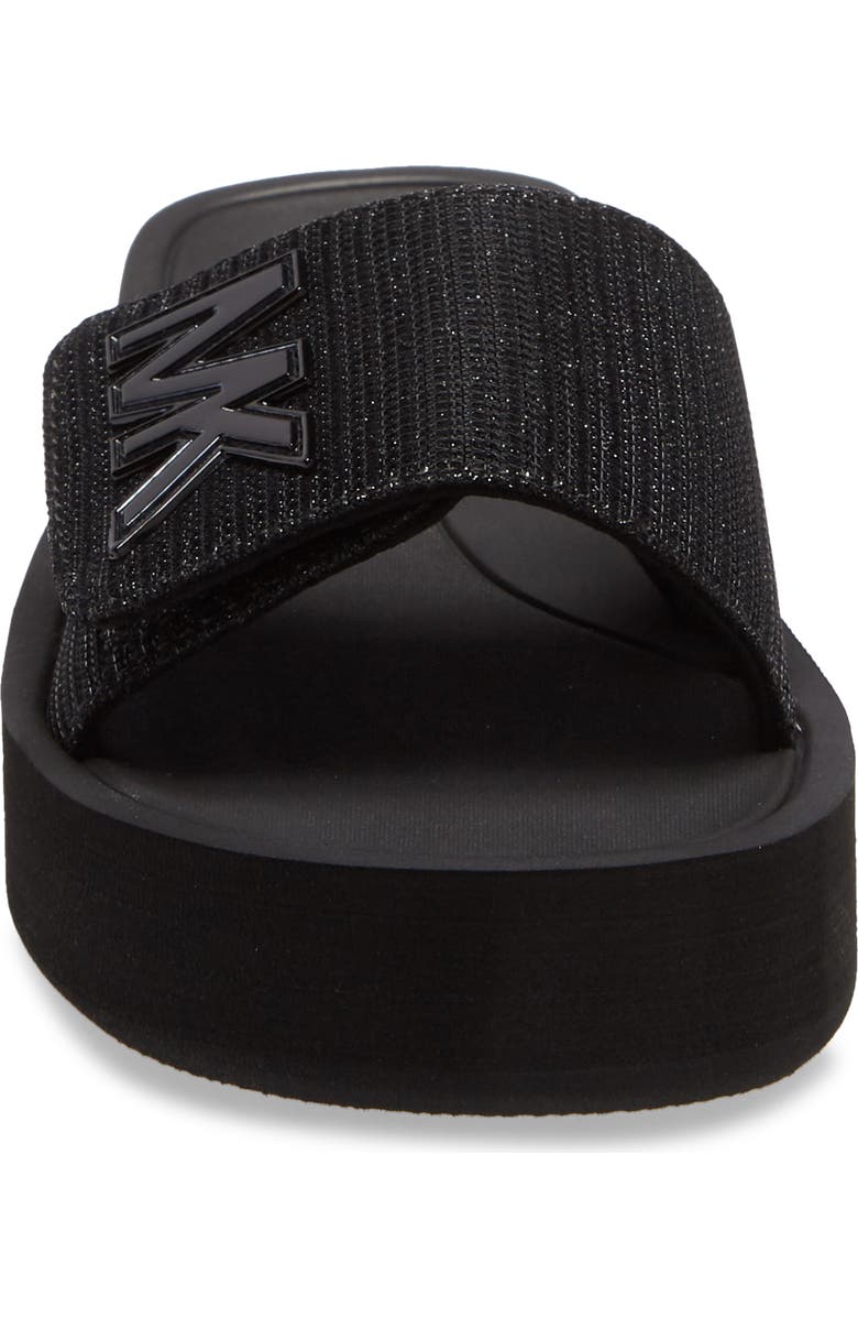 MICHAEL Michael Kors MK Platform Slide Sandal, Alternate, color,