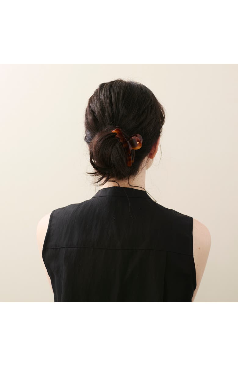 Alexandre de Paris Raspail Medium Acetate Hair Clip, Alternate, color, Tortoiseshell