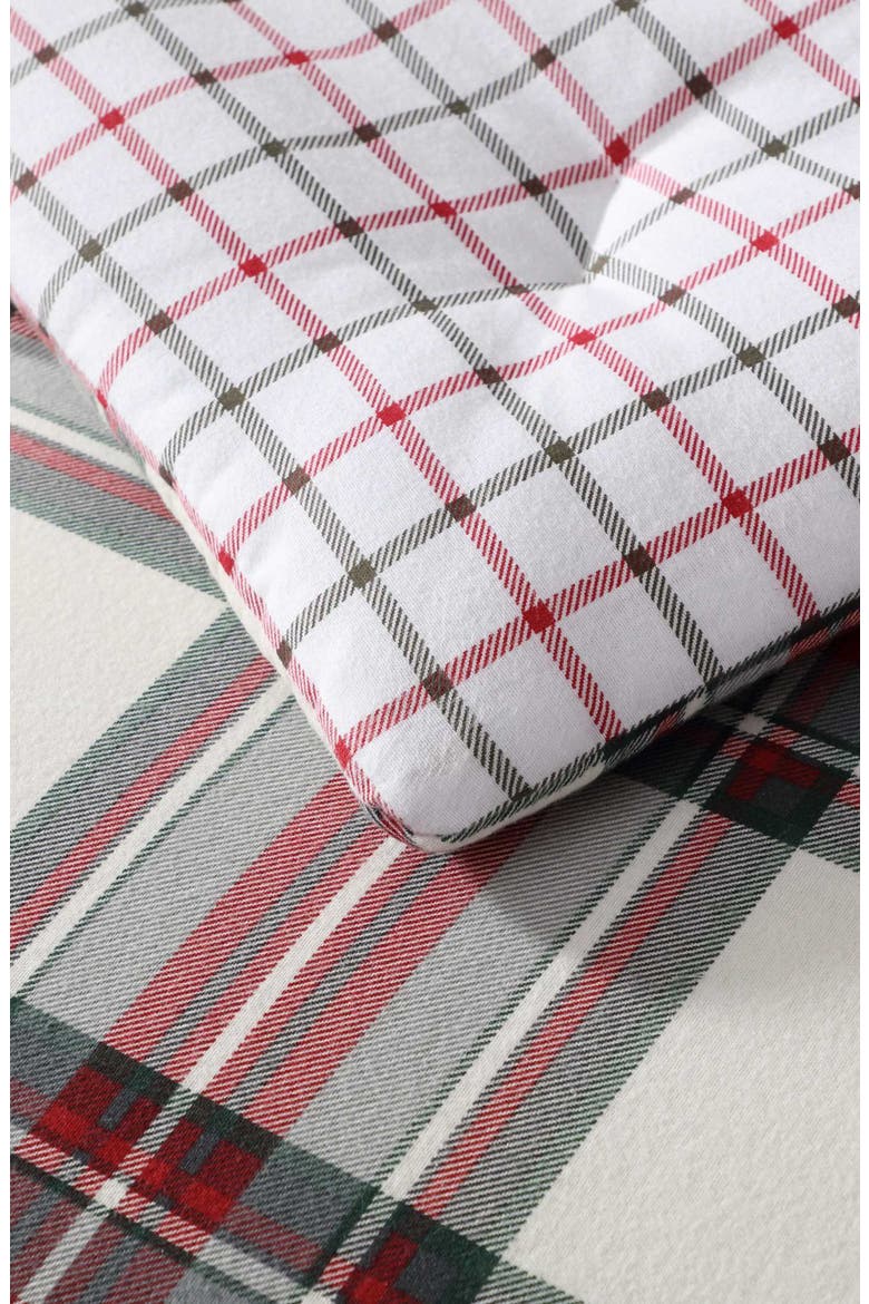 Serendipity Plaid Flannel Comforter Set, Alternate, color, SERENDIPITY PLAID