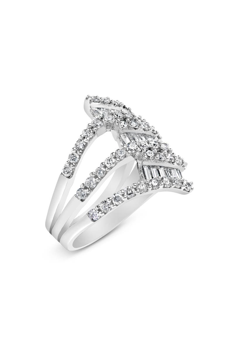 18kt White Gold 1 3/4ct TDW Diamond Ring, Alternate, color, White
