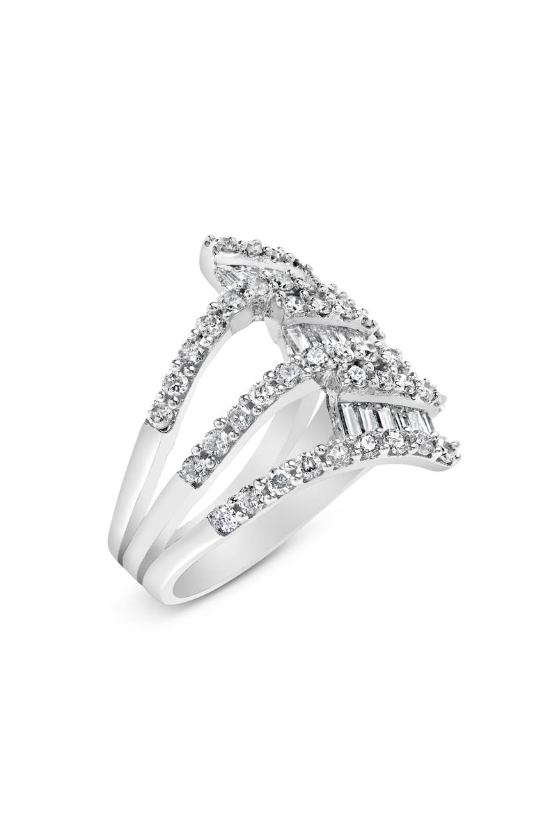 Haus of Brilliance 18kt White Gold 1 3/4ct TDW Diamond Ring, Alternate, color, White