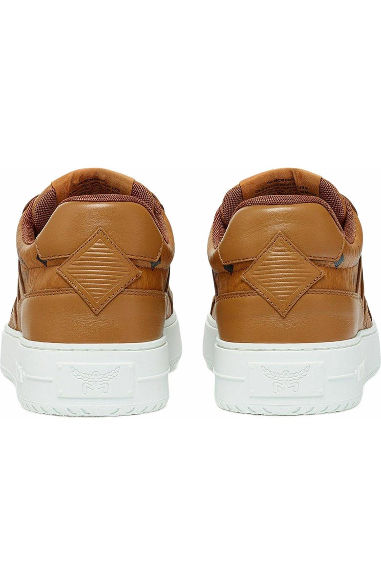 MCM Neo Terrain Lo Sneakers in Visetos, Alternate, color,