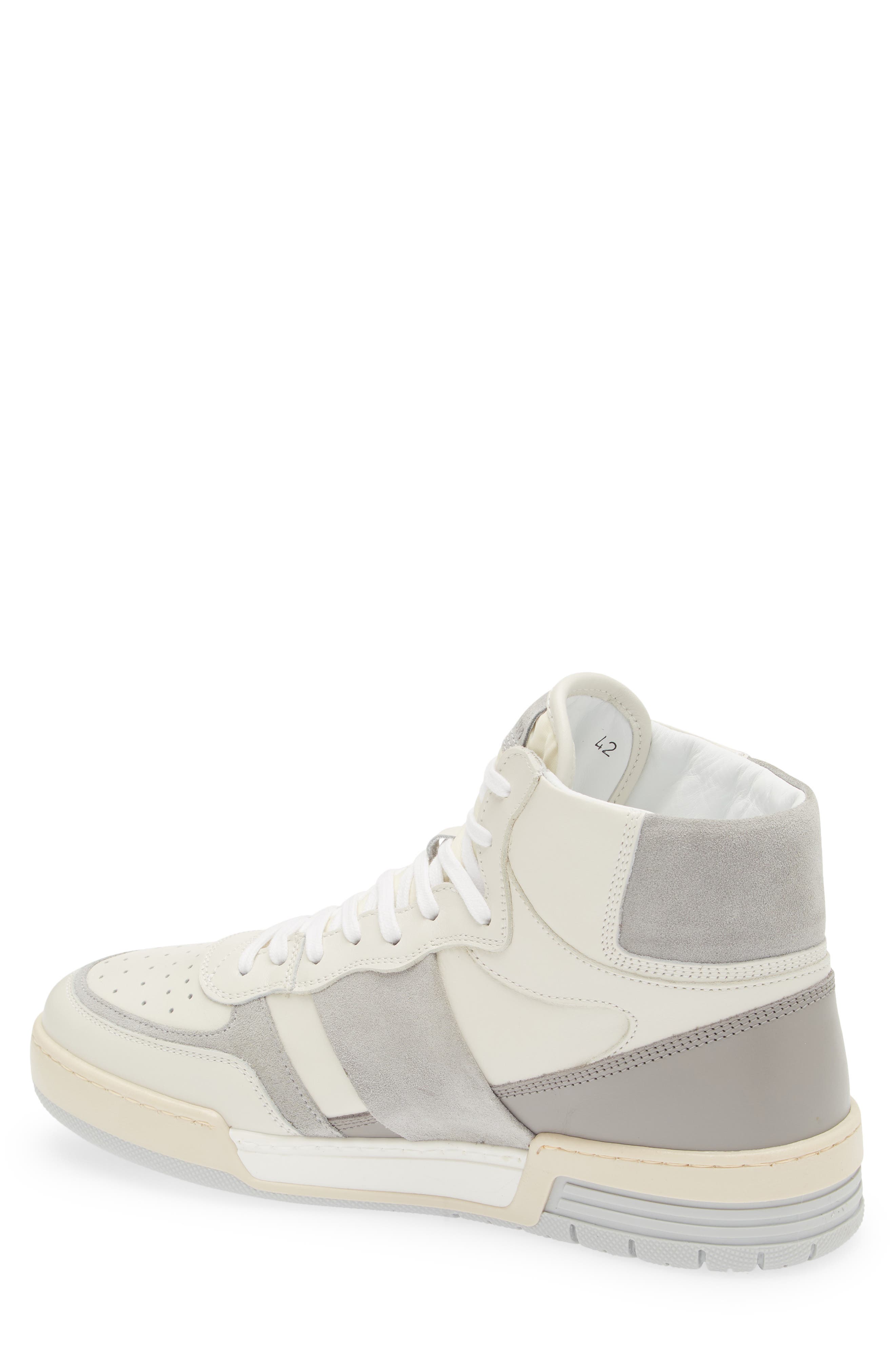 Collegium Pillar Destroyer II Sneaker, Alternate, color, Platinum Suede