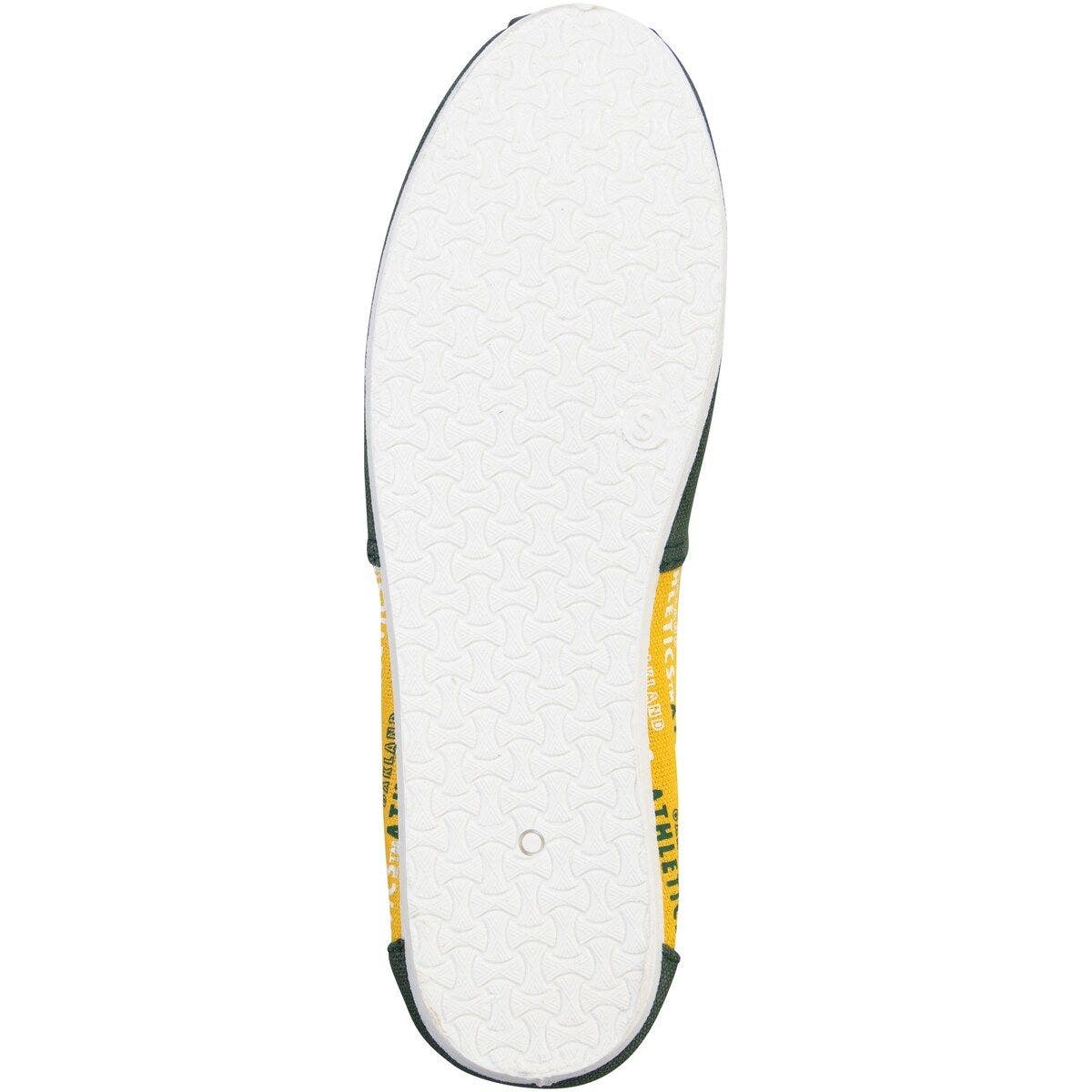 FOCO Women's Oakland Athletics Side Wordmark Canvas Shoes, Alternate, color, 