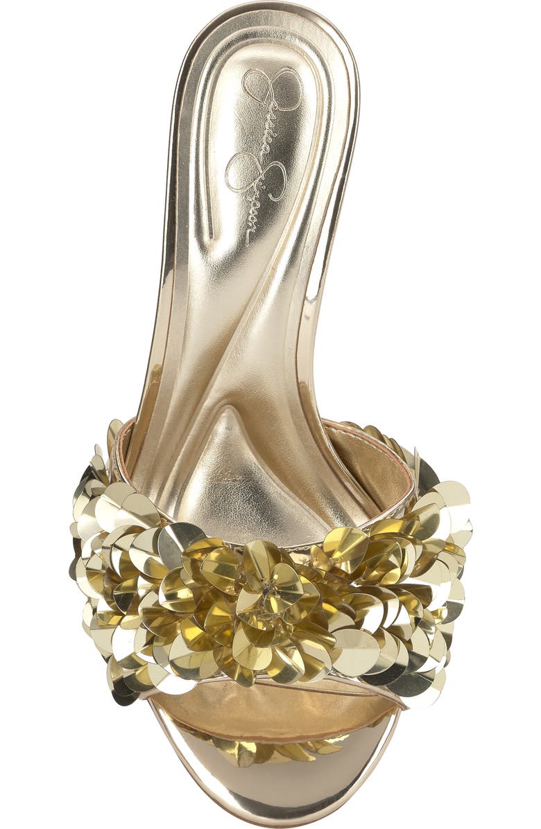 Jessica Simpson Palora Slide Sandal, Alternate, color, Light Gold