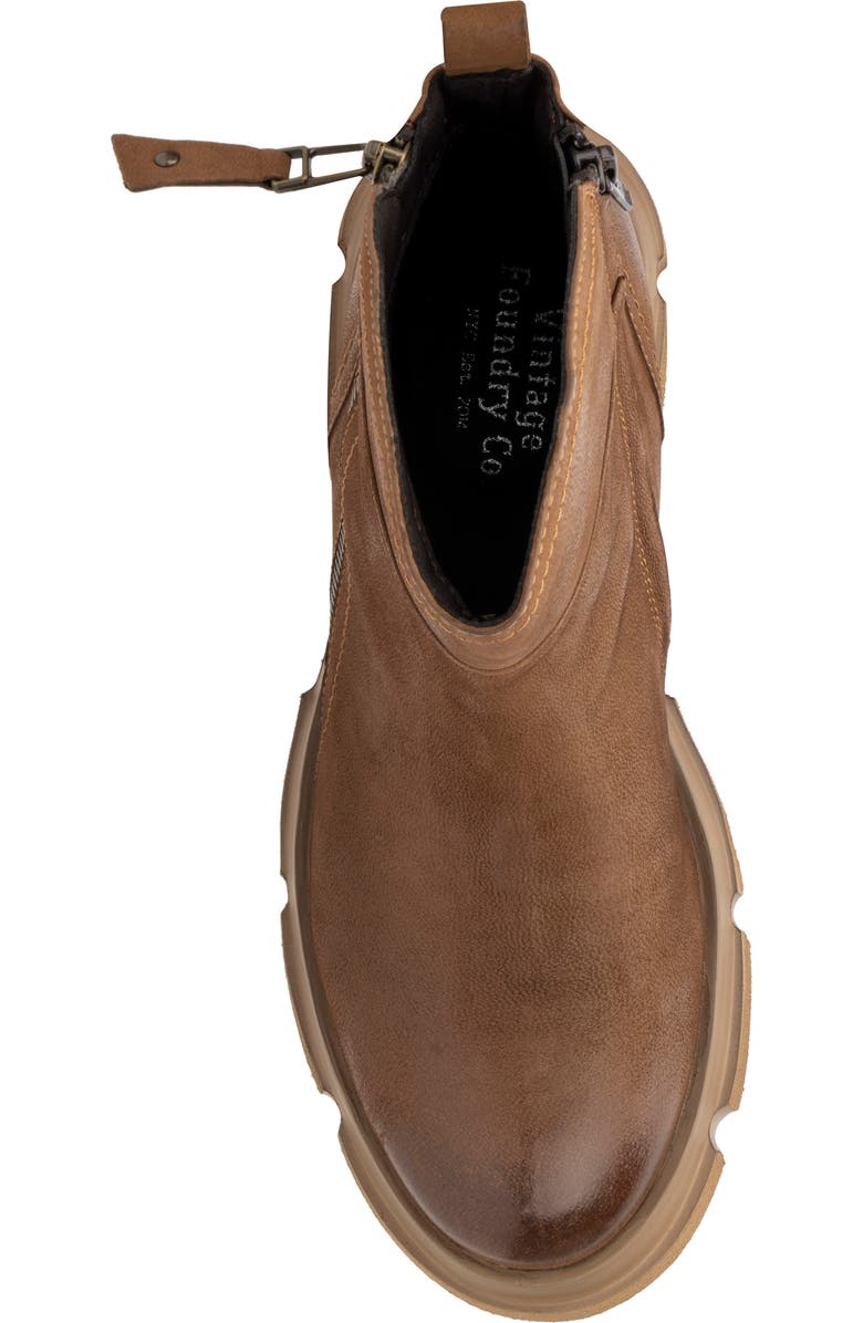 VINTAGE FOUNDRY Juliette Zip Boot, Alternate, color, Tan
