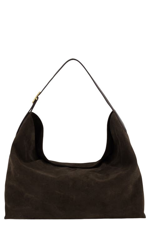 Medium Vivian Suede Hobo Bag