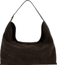 Vince Medium Vivian Suede Hobo Bag