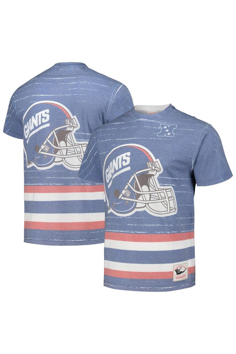 Men's Mitchell & Ness Royal New York Giants Jumbotron 3.0 T-Shirt, Main, color, Royal