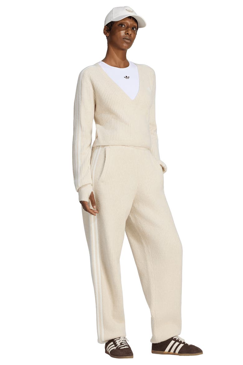 x Jennie Rib Surplice Cardigan, Alternate, color, CLEAR BROWN