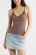 BP. Lace Trim V-Neck Camisole