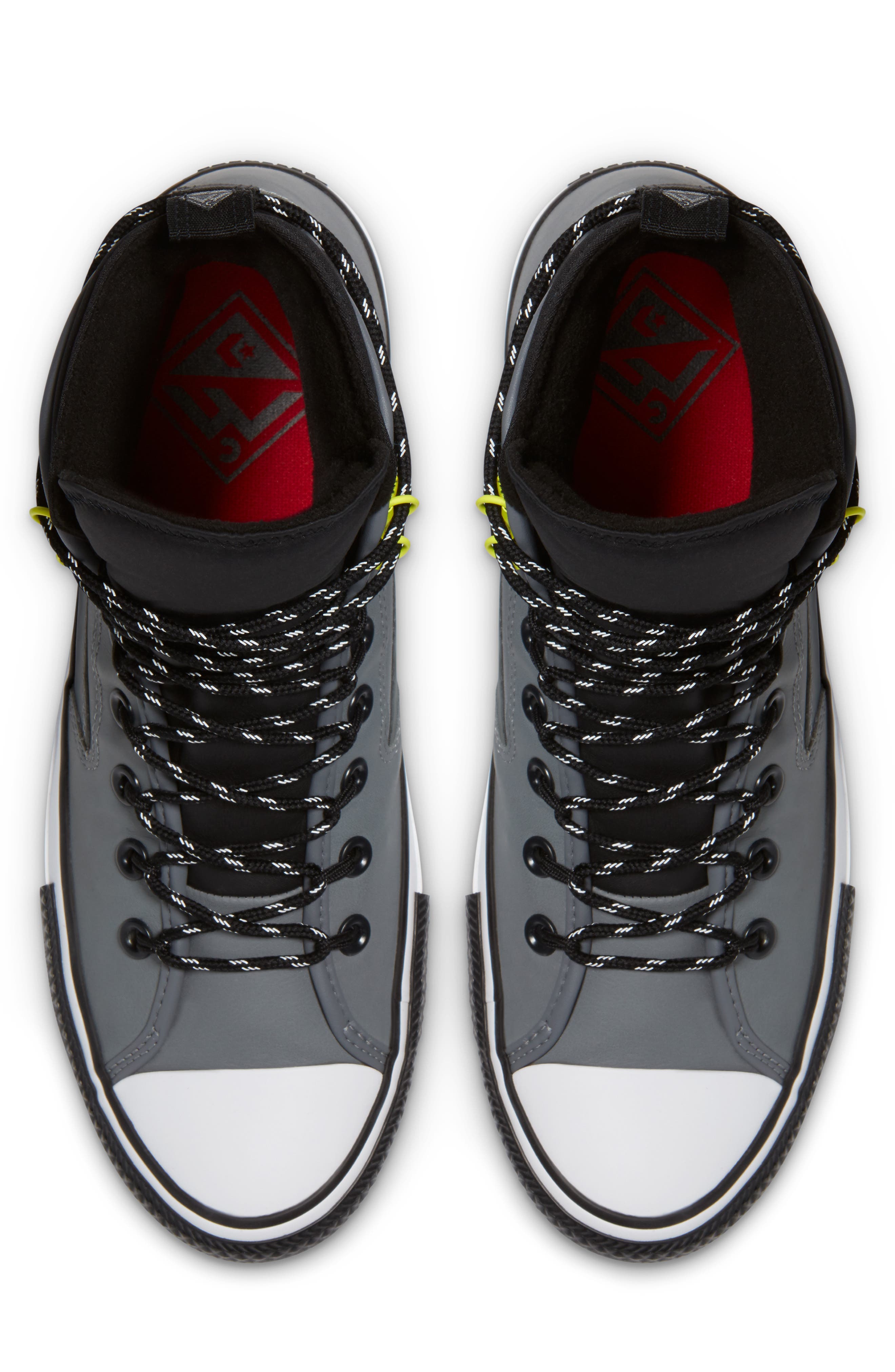 Utility All Terrain Chuck Taylor® All Star® Waterproof Sneaker Boot, Alternate, color, LIMESTONE GREY/ BLACK/ WHITE
