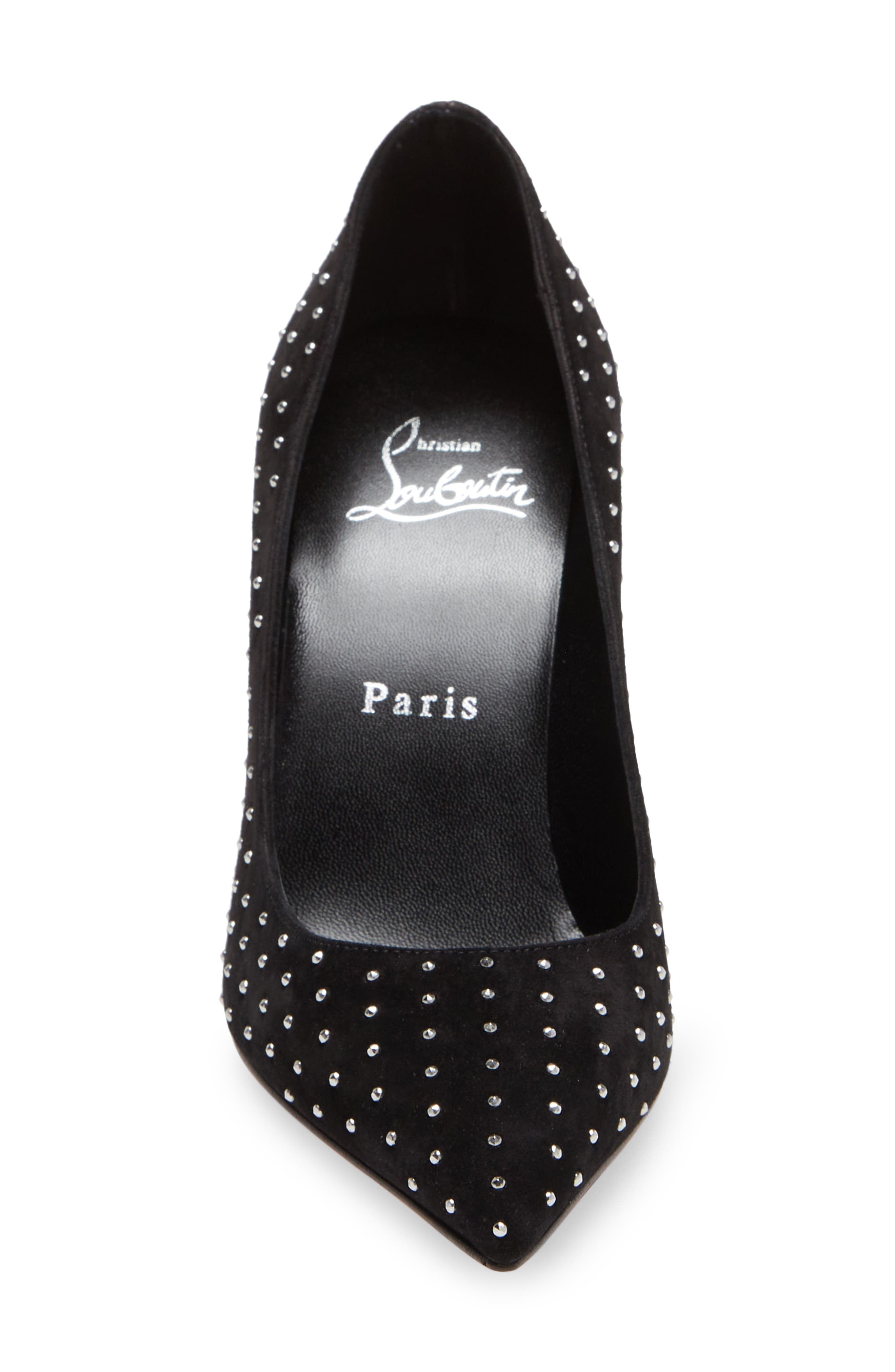 So Kate Studded Pump, Alternate, color, BLACK/ SILVER