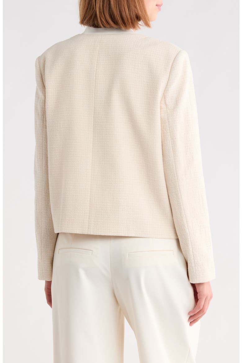 Mini Check Jacket, Alternate, color, IVORY MULTI