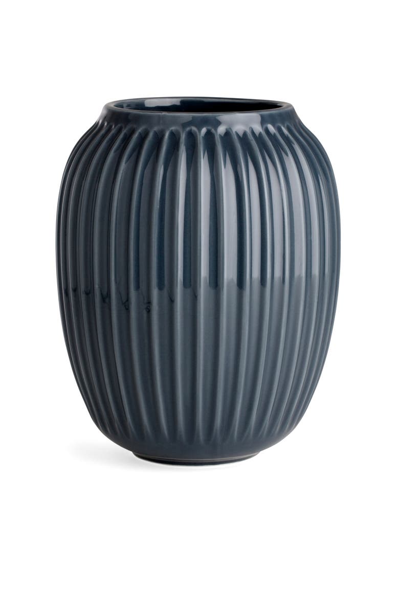 Hammershoi Medium Vase, Main, color, Anthracite Grey