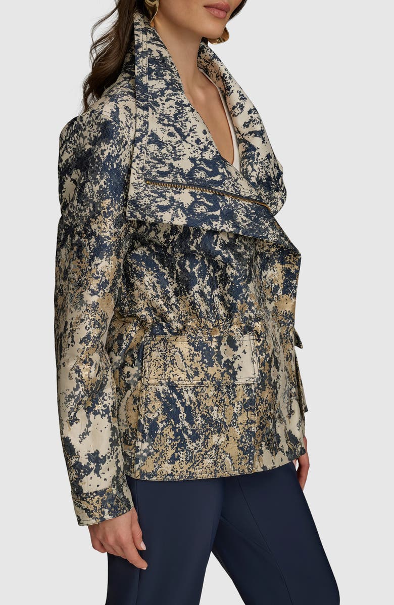 Donna Karan New York Metallic Jacquard Jacket, Alternate, color, 