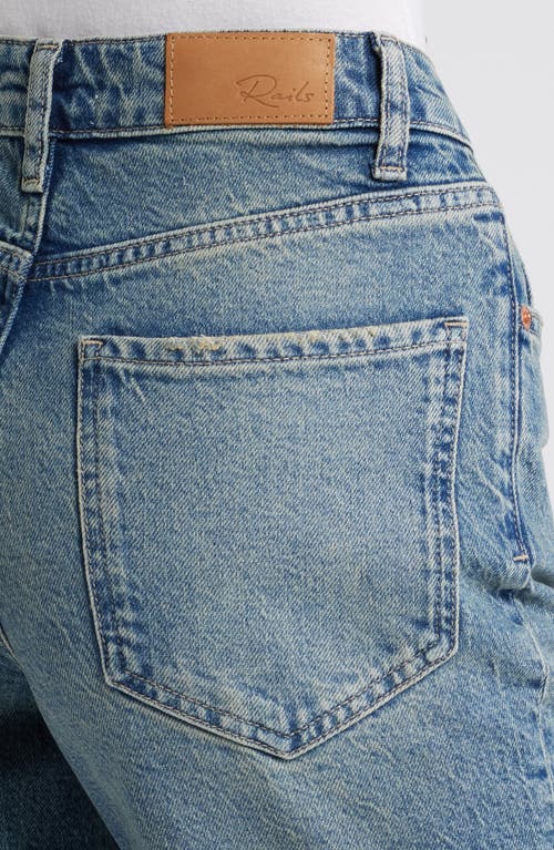 Rails The Topanga High Waist Straight Leg Jeans In Blue