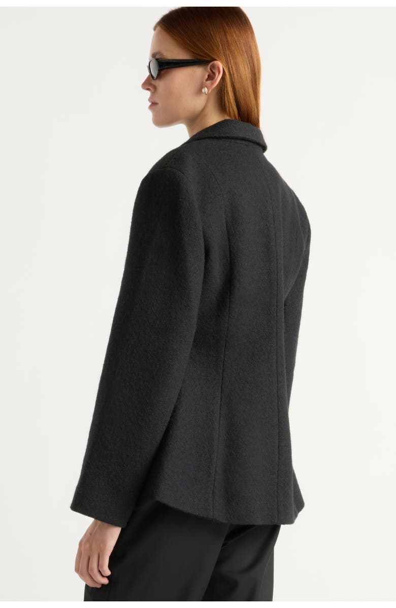 Modern Citizen Marina Wool-Blend Sculpted Blazer, Alternate, color,