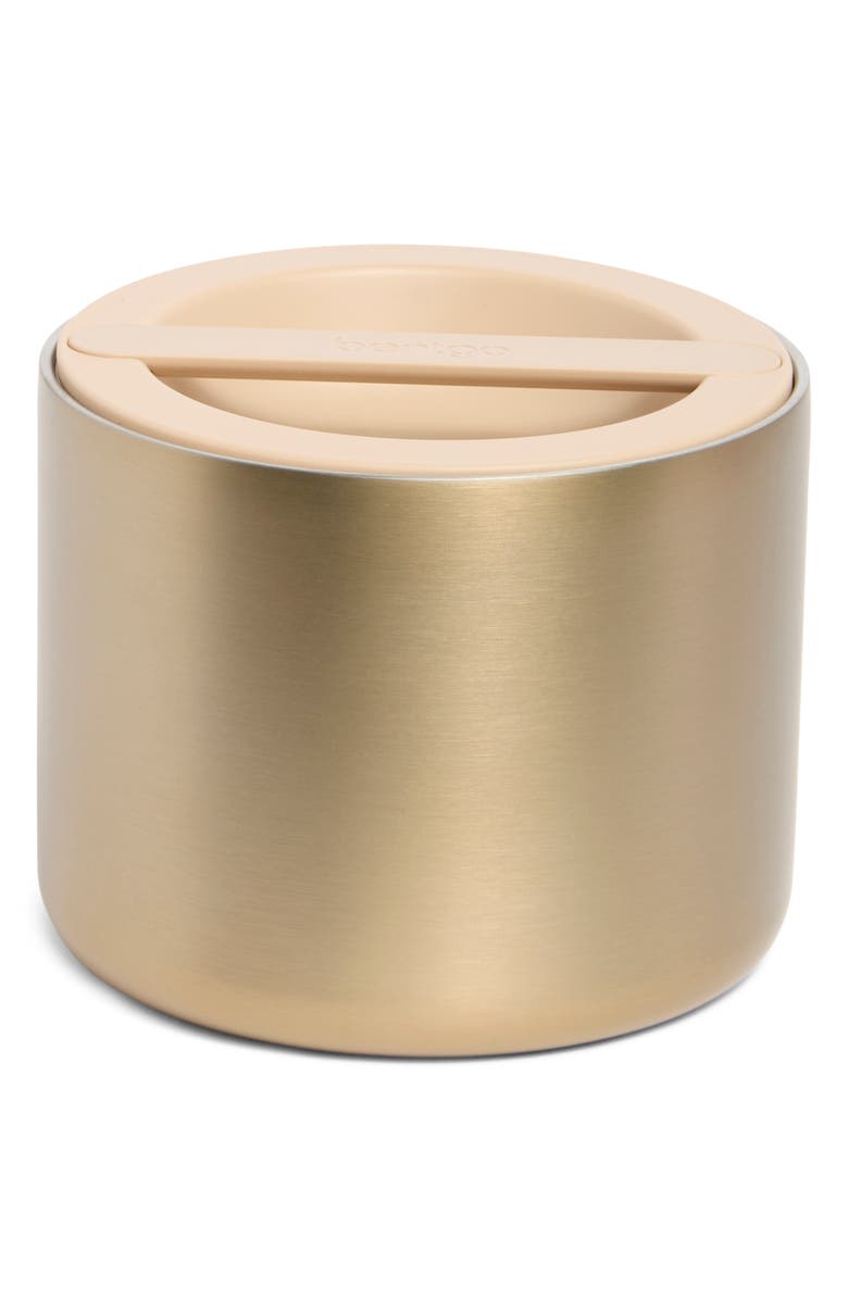 BENTGO Double-Walled Stainless Steel Insulated Food Container, Main, color, Gold