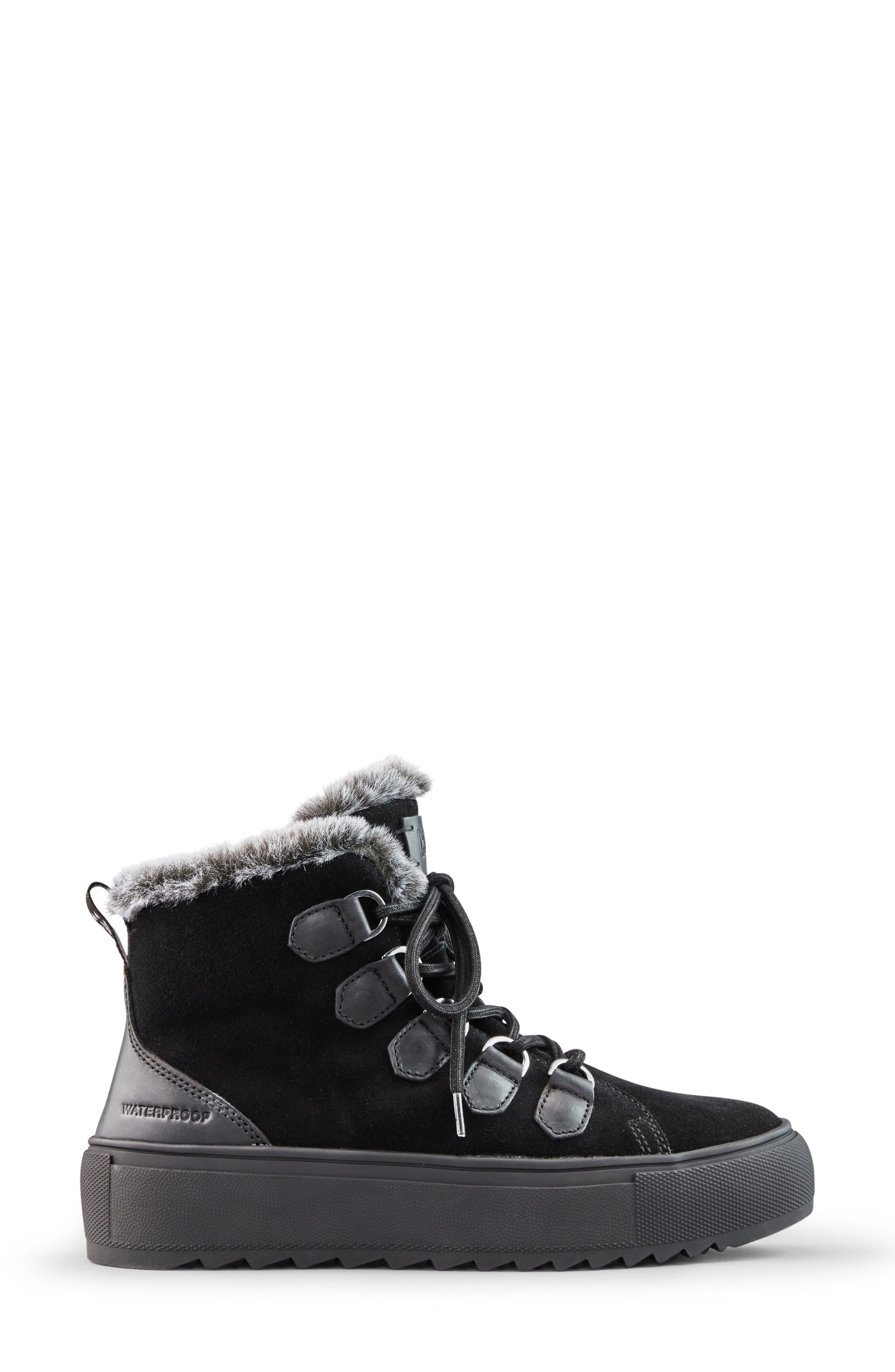 Cougar Avril Faux Fur Lined Winter Bootie, Alternate, color, 