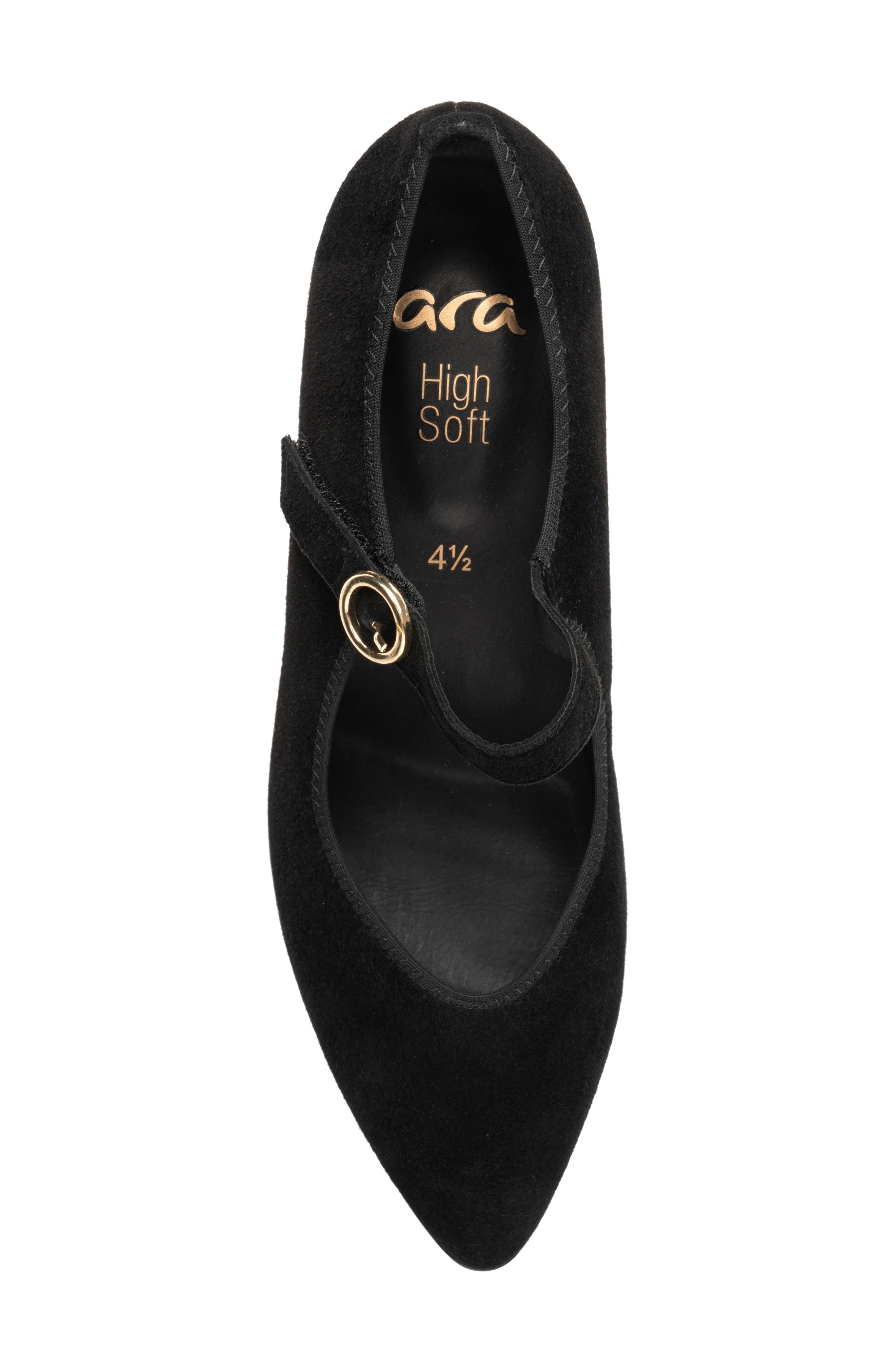 Amethyst Mary Jane Pump, Alternate, color, BLACK