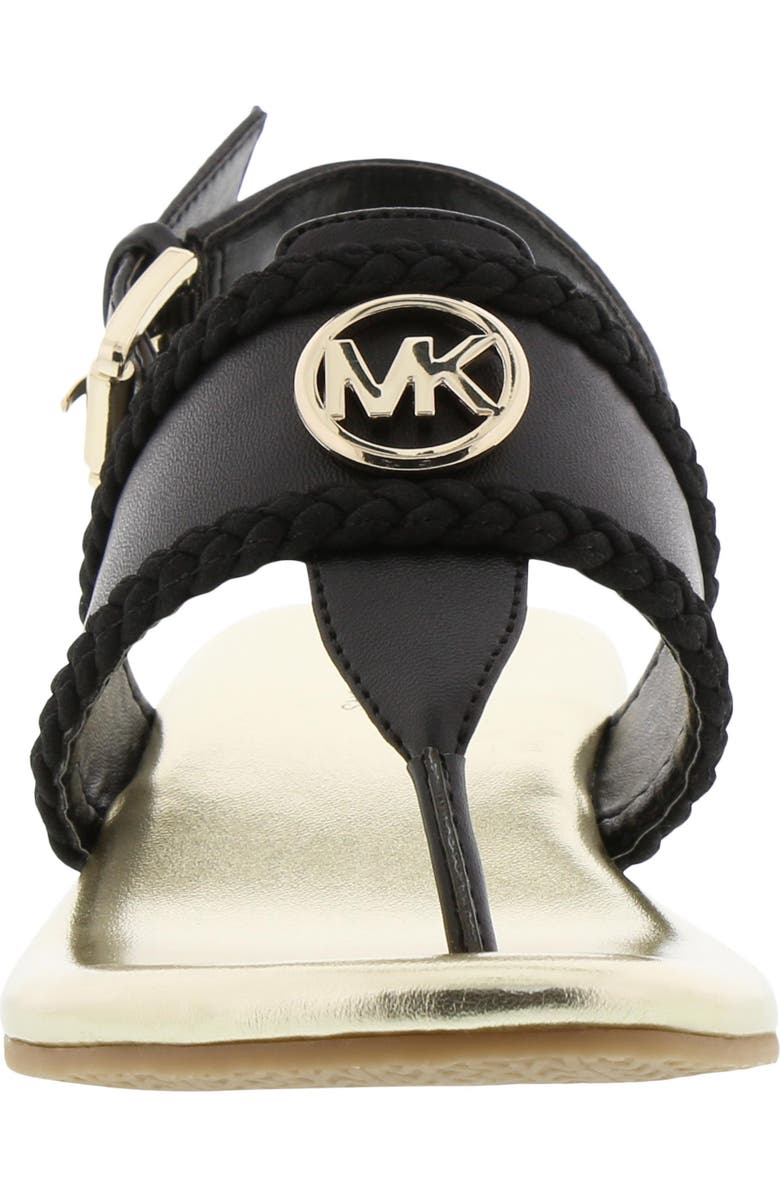 MICHAEL Michael Kors Perry Discover Metallic Thong Sandal, Alternate, color,