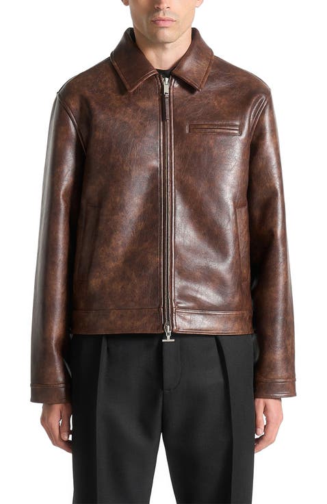 Laurent Vintage Leather Jacket