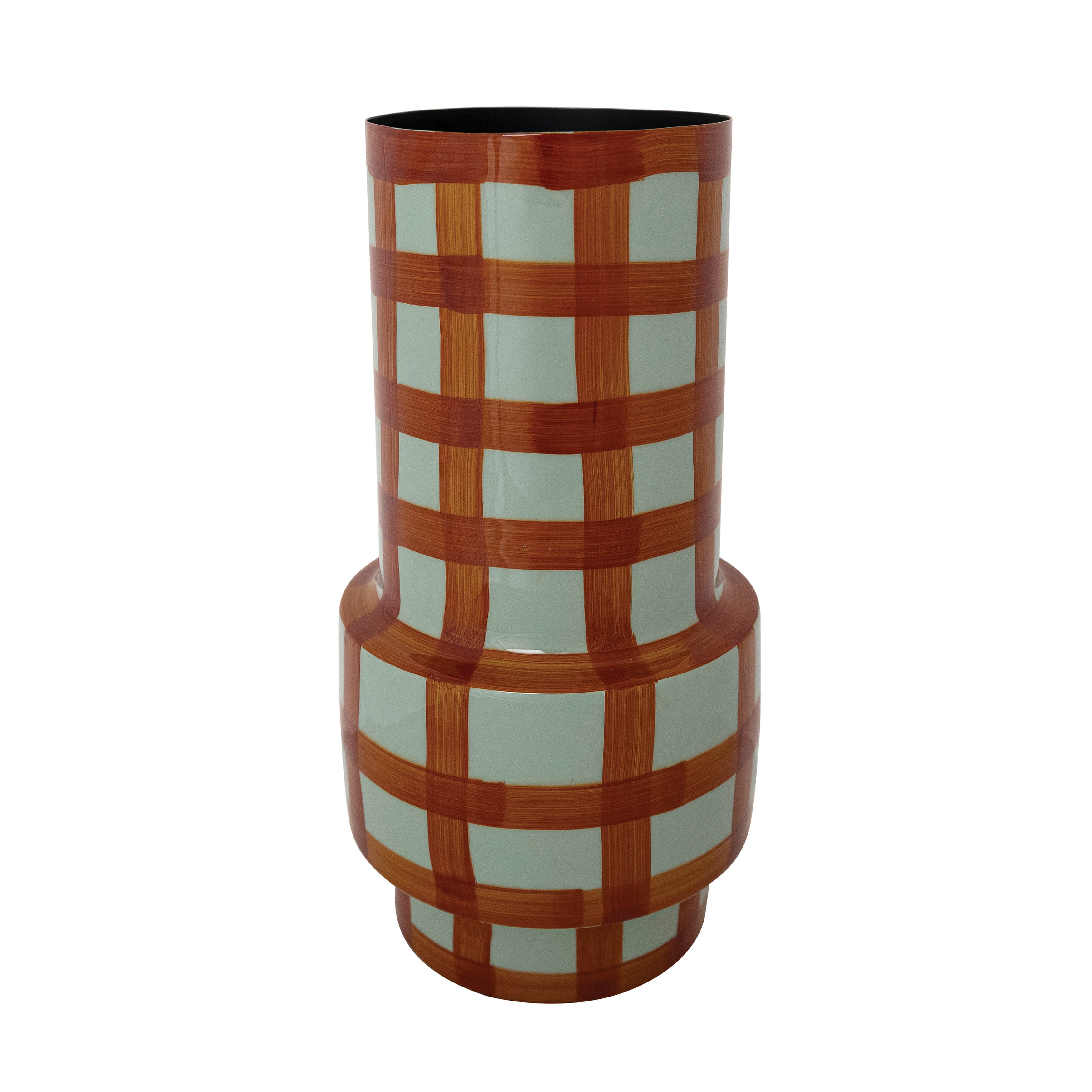 selected Light Blue and Rust Color