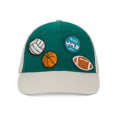 Toddler Ball Cap + Sports Patches