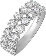 Bony Levy Audrey Wide Double Row Diamond Ring
