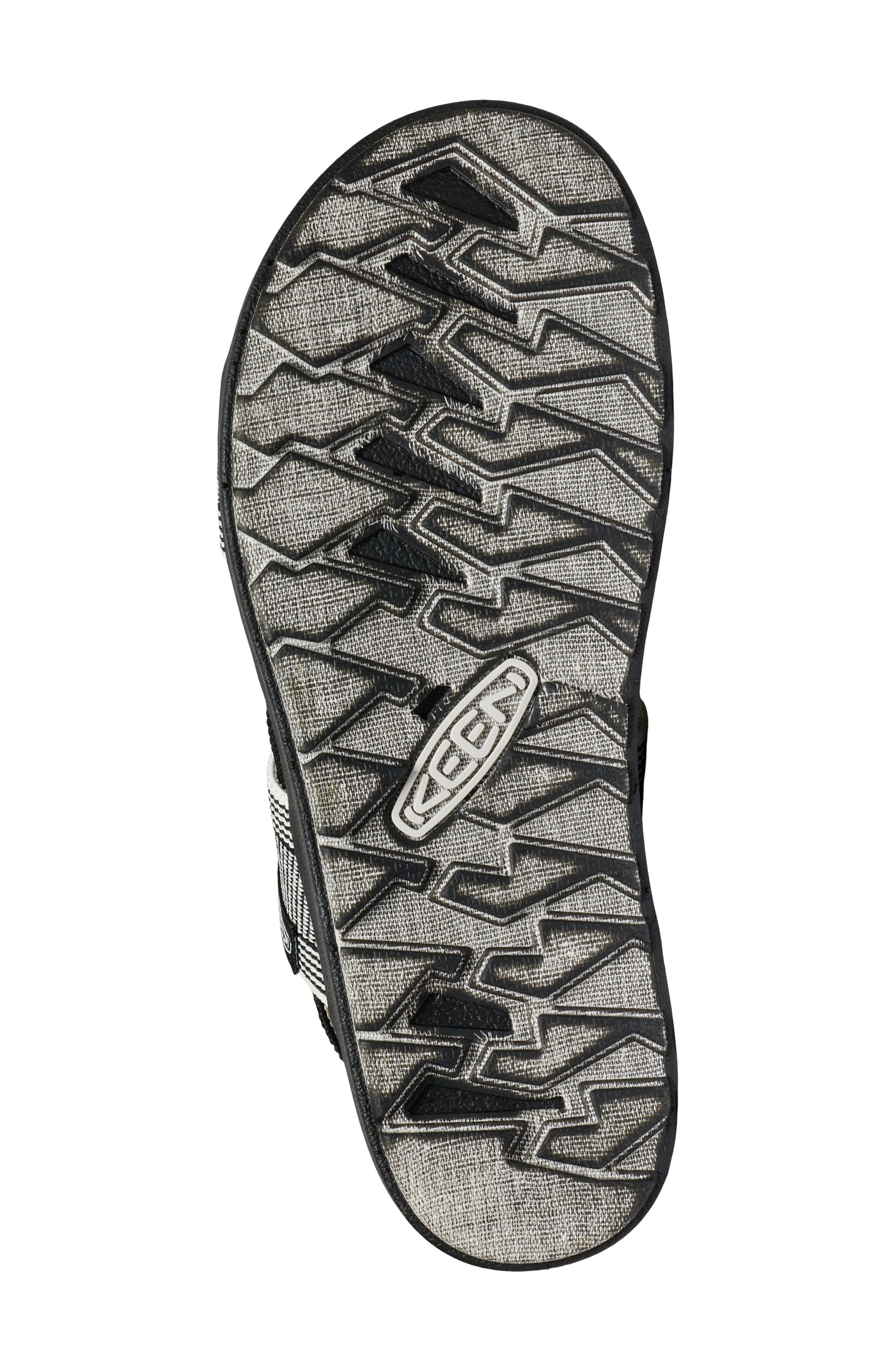 KEEN Elle Backstrap Sandal, Alternate, color, Black/ Star White