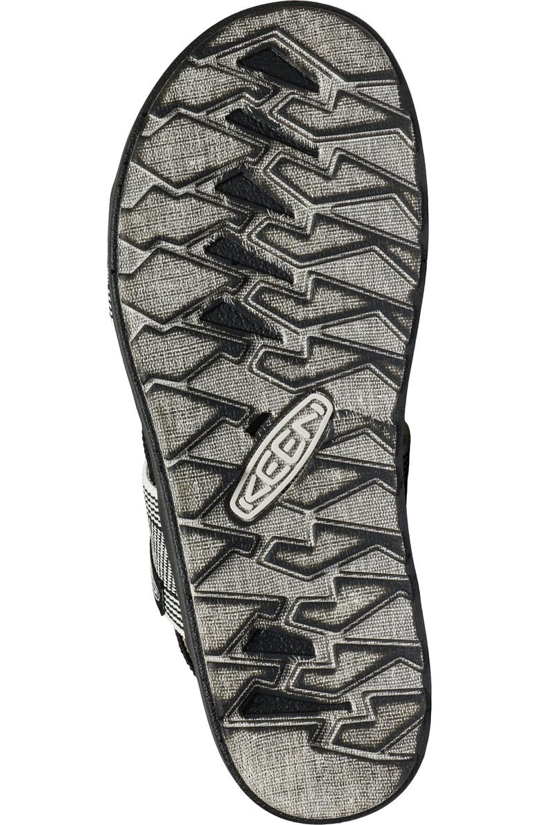KEEN Elle Backstrap Sandal, Alternate, color, Black/ Star White