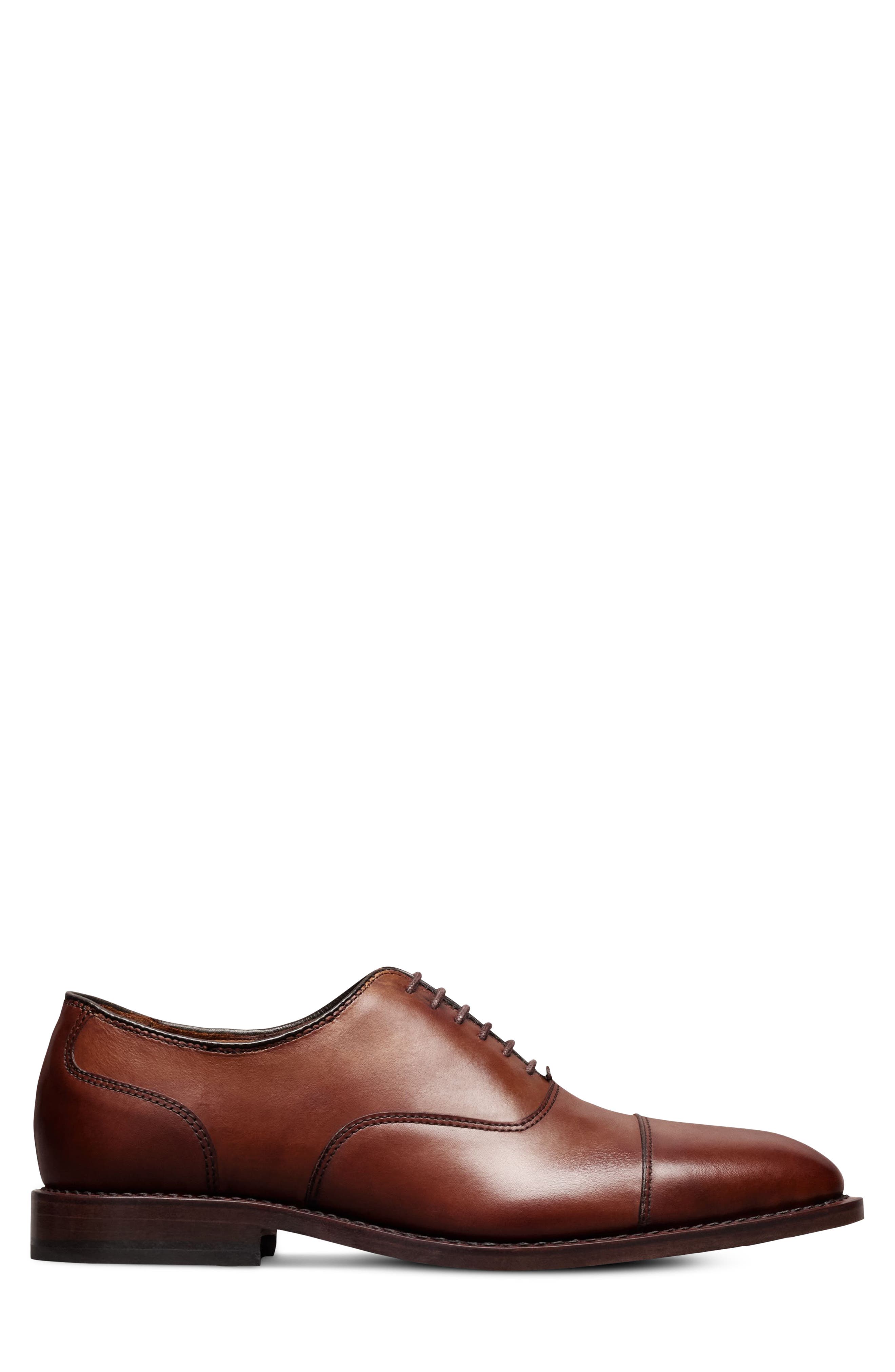 Kent Cap Toe Oxford, Alternate, color, CHILI