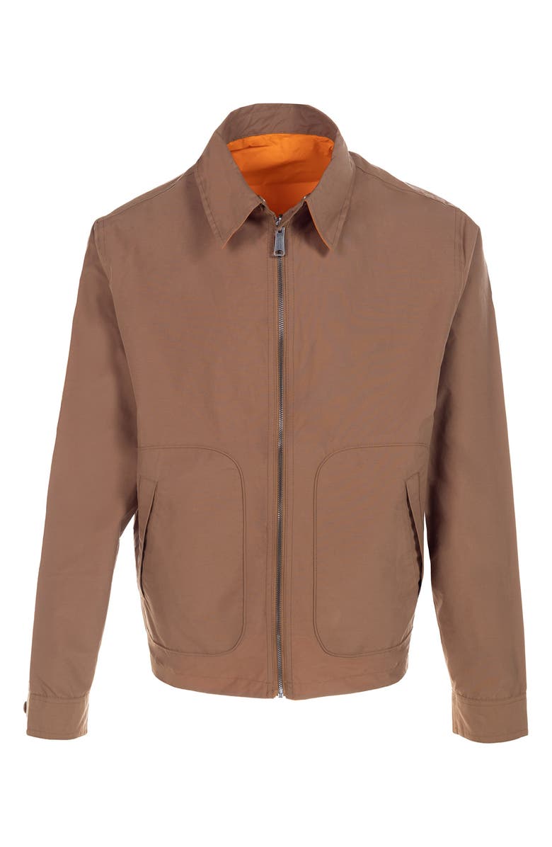 Schott NYC Waterproof Reversible Windbreaker Jacket, Alternate, color,