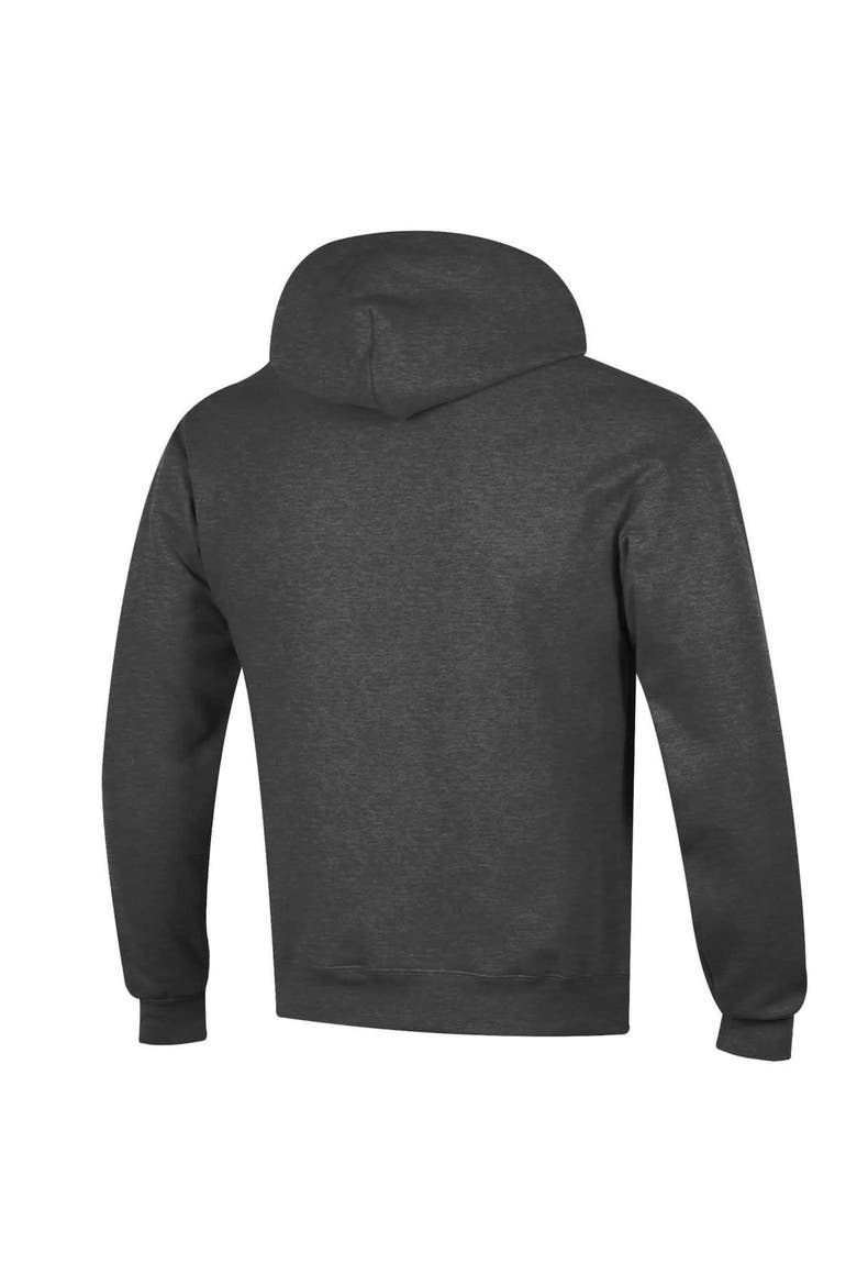 Men's Champion  Charcoal Georgia Bulldogs Arch Over Logo Pullover Hoodie, Alternate, color, Charcoal