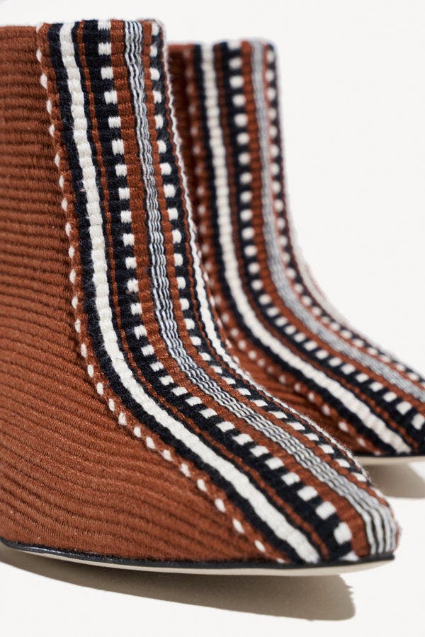 Inma Fabric Ankle boots, Alternate, color, Cognac