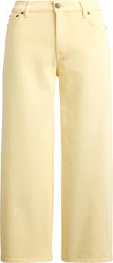 Lauren Ralph Lauren Crop Wide Leg Jeans