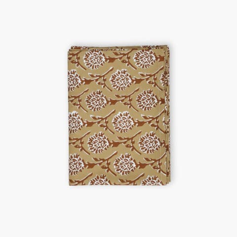 Nikhar Linen Hand-Printed Runner