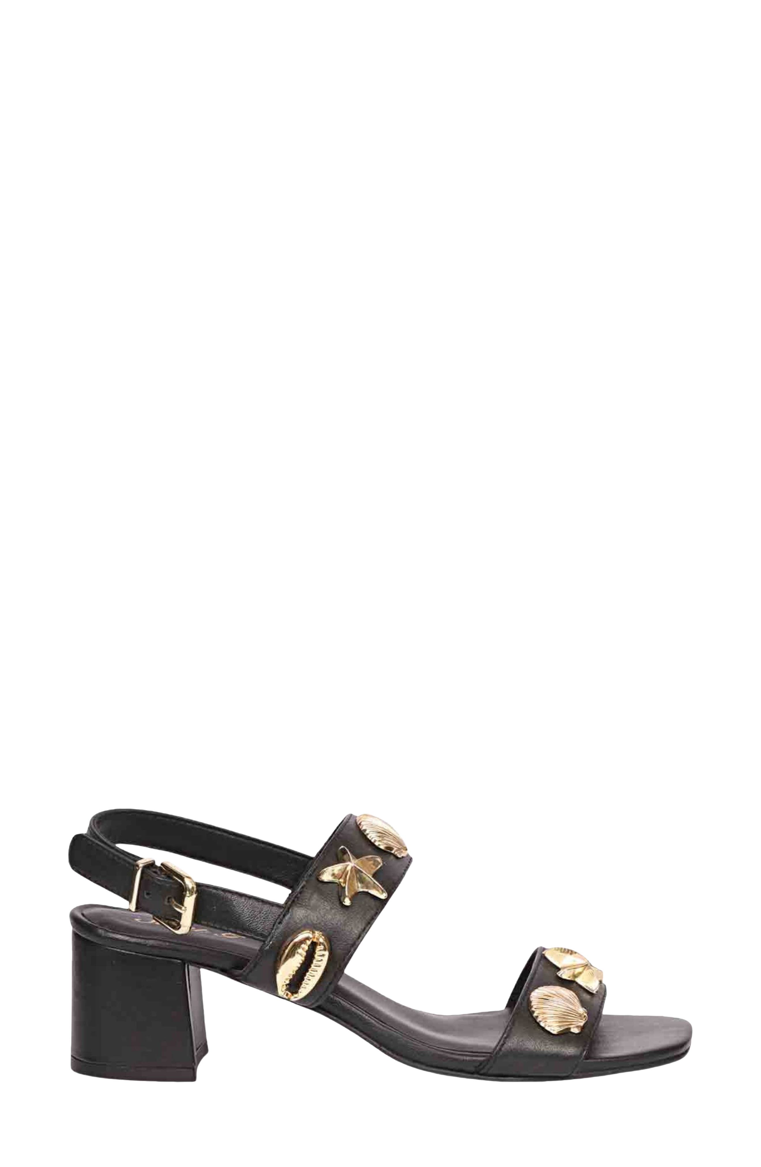 SAINT G Uri Slingback Sandal, Alternate, color, Black