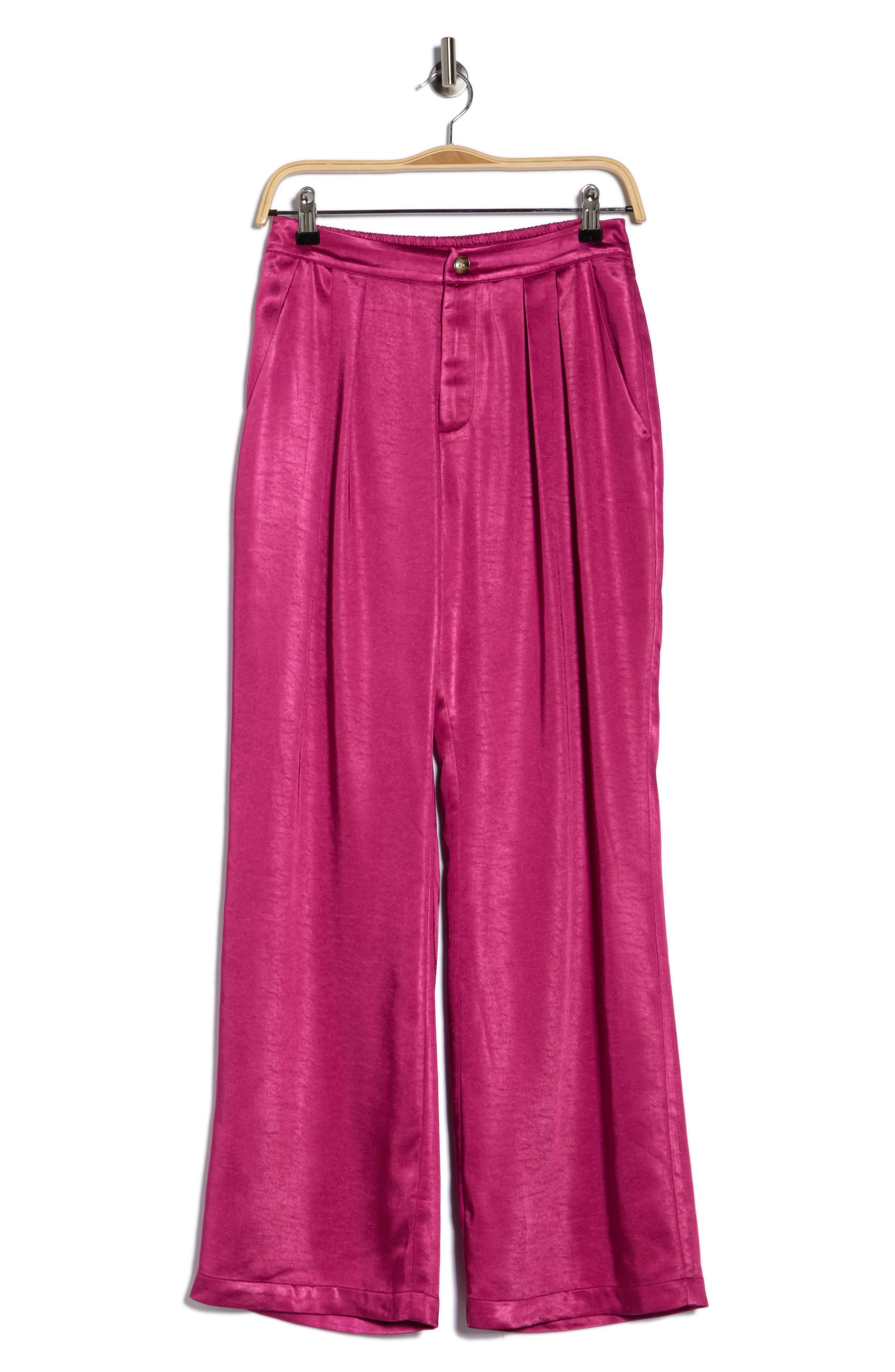 WISHLIST Satin Wide Leg Pants