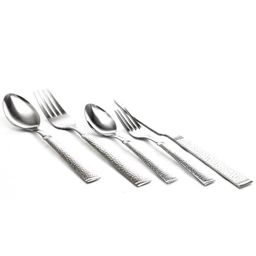 Gibson Everyday Prato 20 Piece Flatware Set In Silver