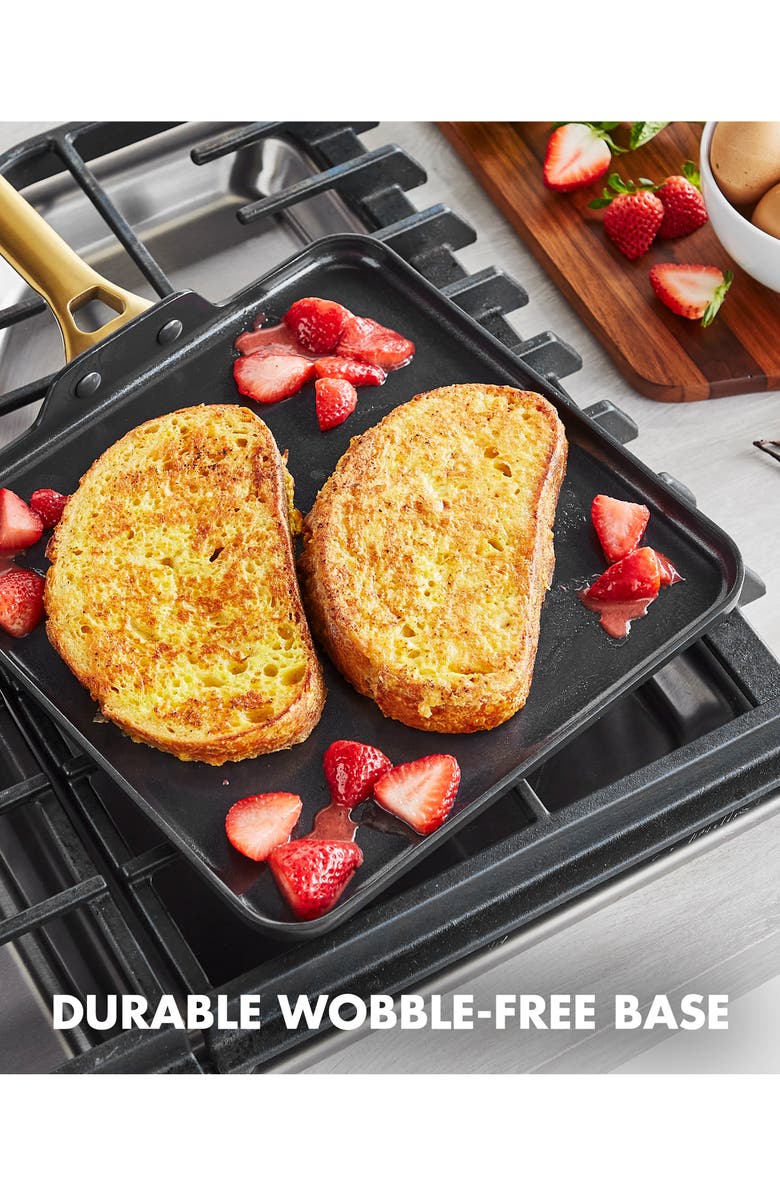 GreenPan Reserve Black Hard Anodized Aluminum Ceramic Nonstick Griddle, Alternate, color, 