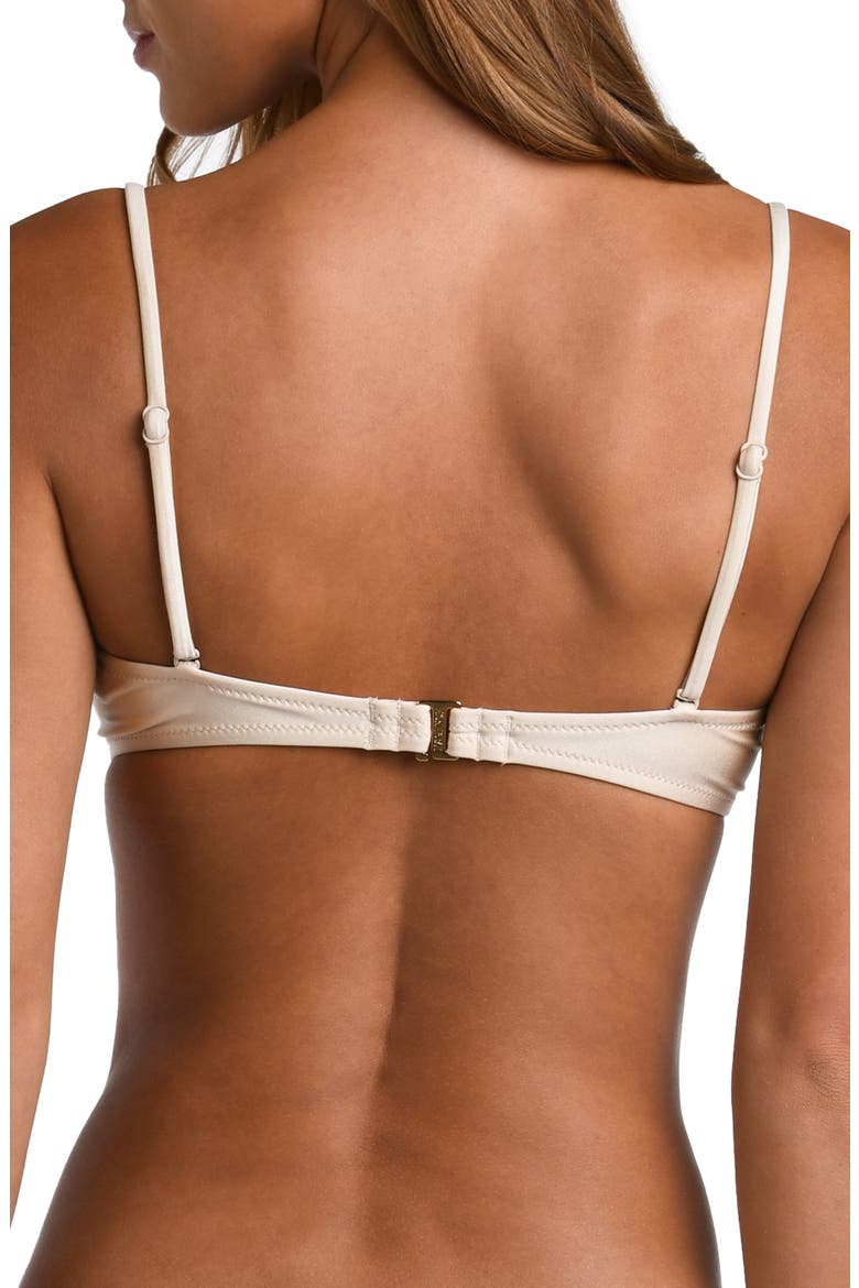 Alexandria Solid Underwire Bikini Top, Alternate, color, CHAMPAGNE