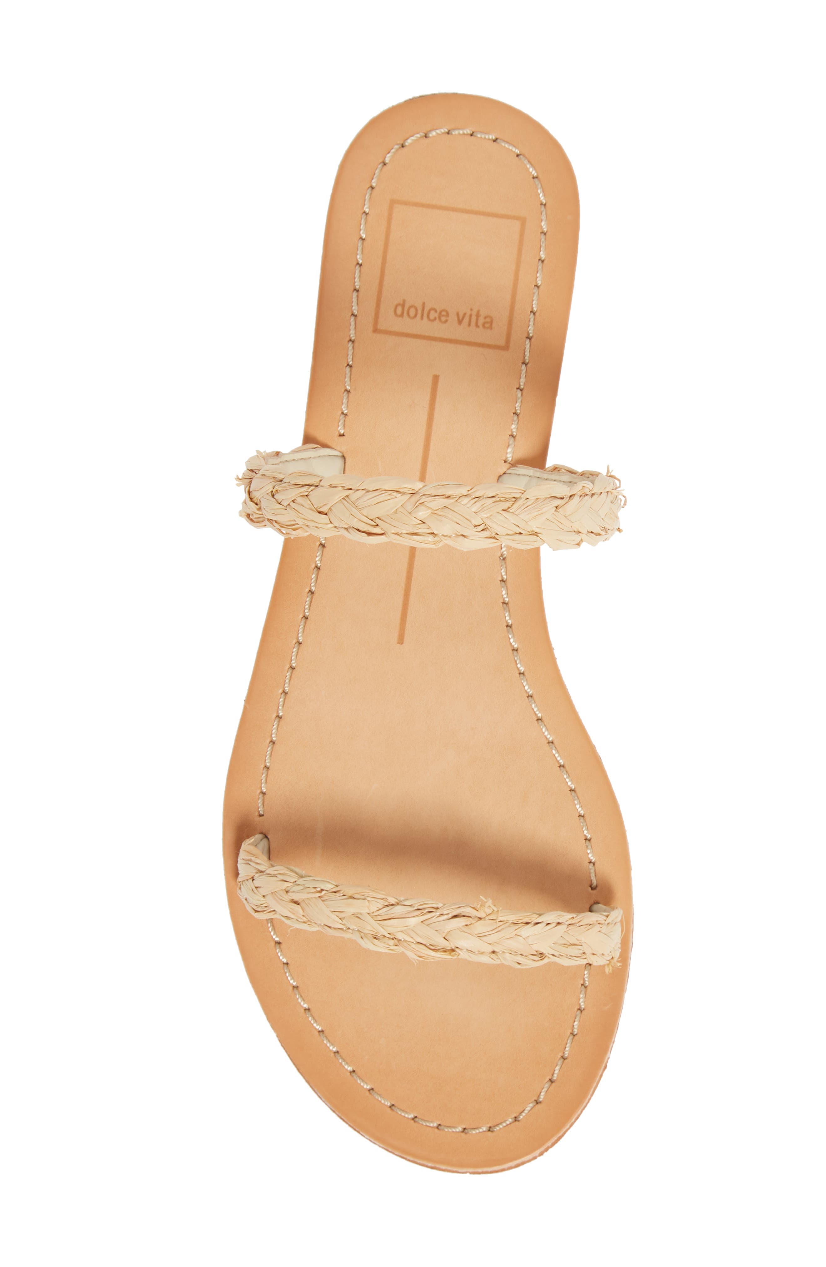 Darla Slide Sandal, Alternate, color, LIGHT NATURAL