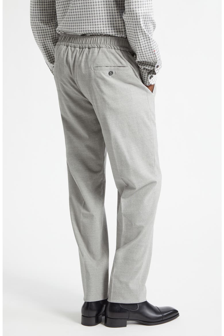 Pleated Wool Blend Pants, Alternate, color, GRIGIO NUVOLA