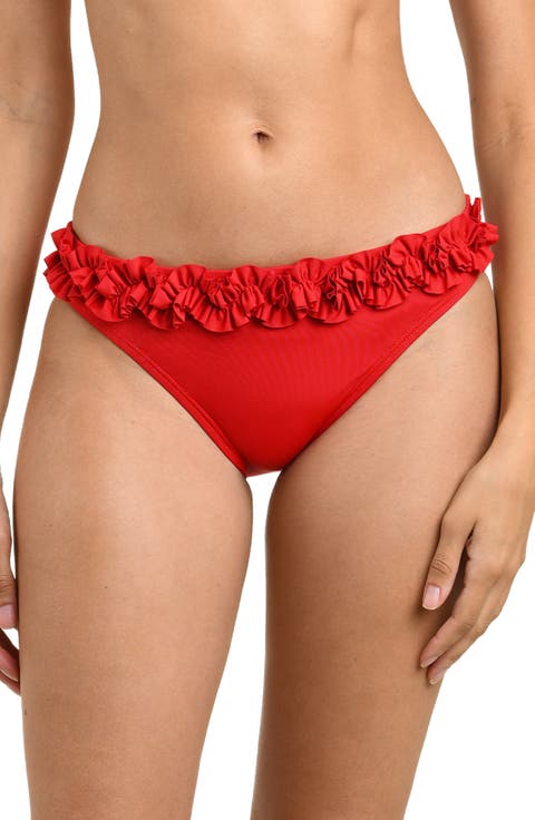 Island Goddess Ruffle Bikini Bottoms